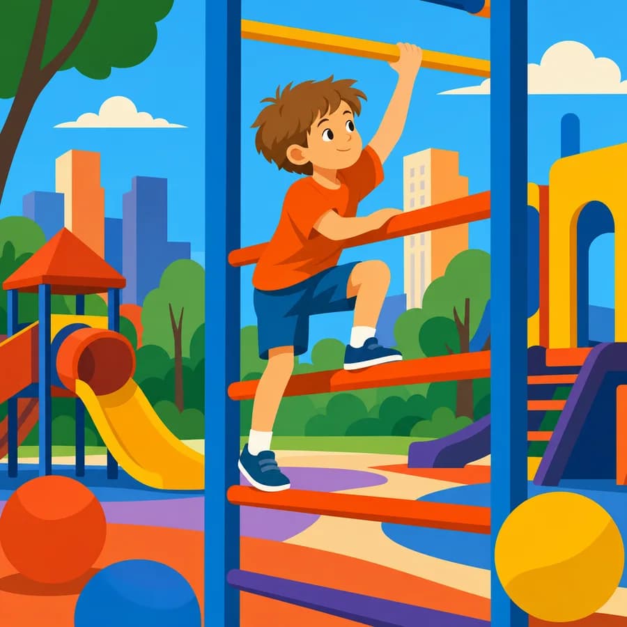 Bright and Bold storybook style example